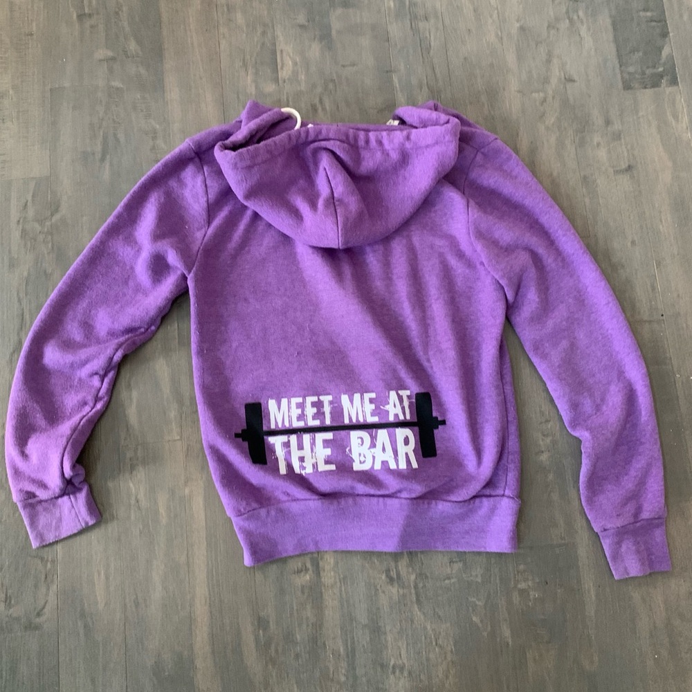“Meet Me At The Bar” zip Up Hoodie